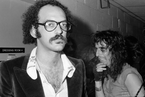 Shep Gordon and Alice Cooper, NYC - 1973