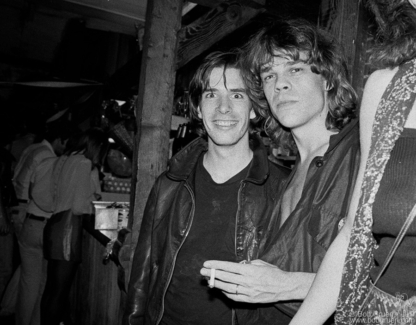 Legs McNeil and David Johansen, NYC - 1977