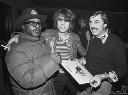 Bo Diddley, David Johansen and Tommy Dean, NYC - 1977