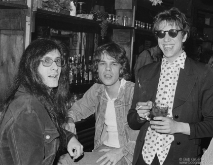 Lenny Kaye, David Johansen and Richard Hell, NYC - 1975