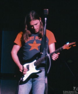 David Gilmour, NYC - 1973