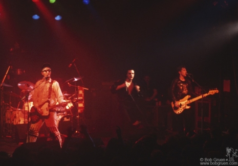 Captain Sensible, Dave Vanian and Algy Ward, London - 1979