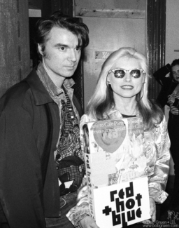 David Byrne and Debbie Harry, NYC - 1991