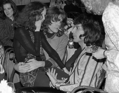 Lisa Robinson, David Johansen and Freddie Mercury, NYC - 1976