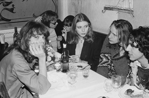David Johansen, Bebe Buell and Todd Rundgren, NYC - 1976