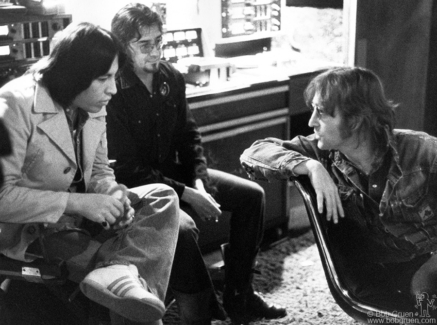 Jesse Ed Davis, Jim Keltner and John Lennon, NYC - 1974