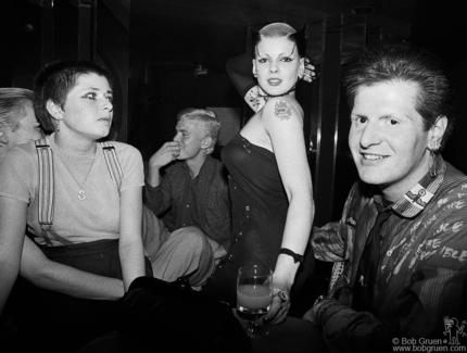 Billy Idol, Soo Catwoman and Marco Pirroni, London - 1976