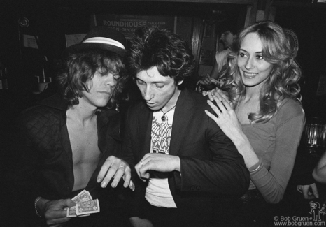 David Johansen, Johnny Thunders and Julie Thunders, NYC - 1977