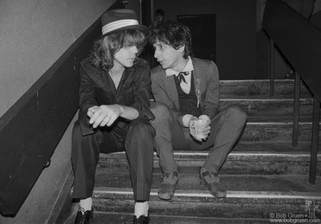 David Johansen and Johnny Thunders, NYC - 1977