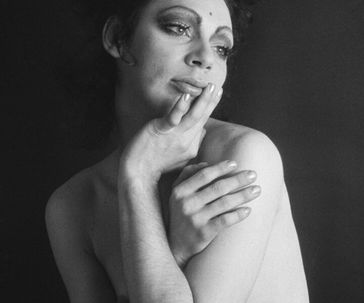 Holly Woodlawn, NYC. May 14, 1971. <P>Image #: HollyWoodlawn571_3-34a_1971 © Bob Gruen