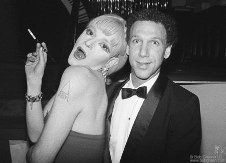 Jackie Curtis and Bob Gruen, NYC - 1984