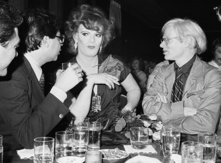 Jackie Curtis and Andy Warhol, NYC - 1974