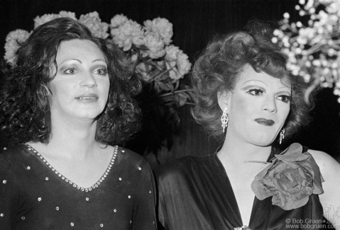 Holly Woodlawn and Jackie Curtis, NYC - 1974
