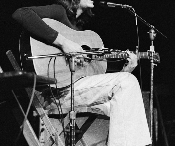 James Taylor, MSG, NYC. March 10, 1971. <P>Image #: JamesTaylor371_5-13a_1971 © Bob Gruen