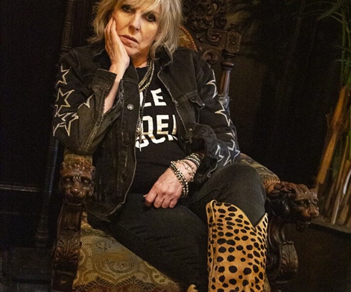 Lucinda Williams, Bowery Hotel, NYC. August 12, 2022. <P>Image #: LucindaWilliams822_2022_8S1A0001 © Bob Gruen
