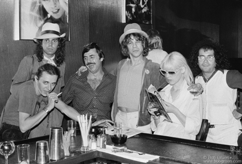 Tommy Dean, David Johansen and Cyrinda Foxe, NYC - 1976