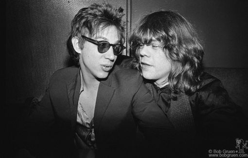 Richard Hell and David Johansen, NYC - 1976