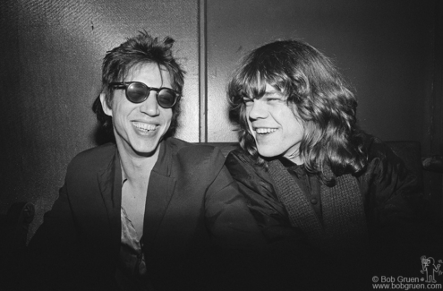 Richard Hell and David Johansen, NYC - 1976