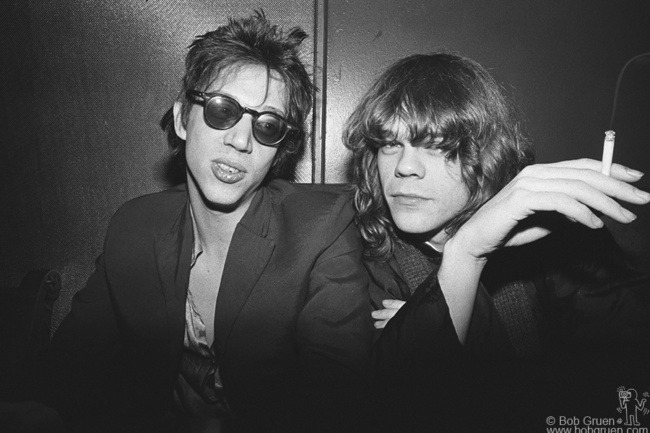 Richard Hell and David Johansen, NYC - 1976