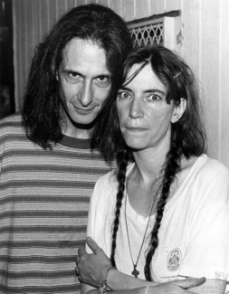 Lenny Kaye and Patti Smith, NYC - 1995