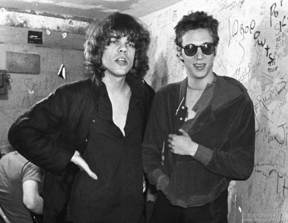 David Johansen and Richard Hell, NYC - 1977