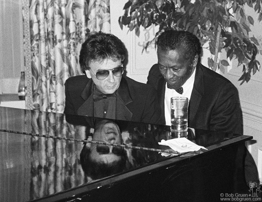 Chuck Berry and Phil Spector, NYC - 1994