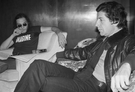 Larry &quot;Ratso&quot; Sloman and Leonard Cohen, NYC - 1974