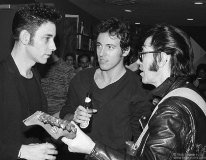 Robert Gordon, Bruce Springsteen and Link Wray, NYC - 1977