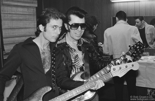 Rob Stoner, Link Wray and Robert Gordon, NYC - 1978