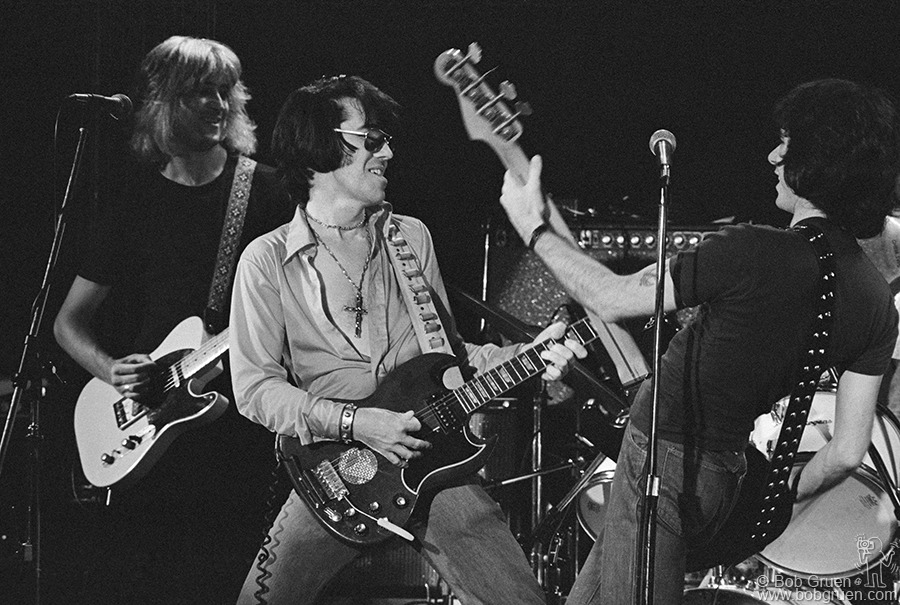 Link Wray and Robert Gordon's band, NYC - 1977