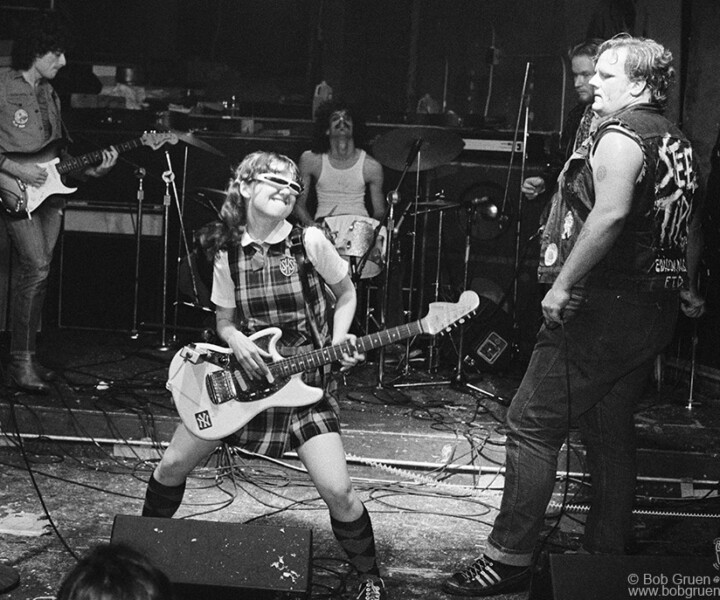 Steel Tips, CBGB, NYC. September 1977. <P>Image #: SteelTips977_4-15_1977 © Bob Gruen