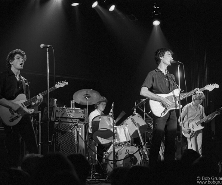 Talking Heads, Bottom Line, NYC. June 1977. <P>Image #: TalkingHeads677_1-18_1977 © Bob Gruen
