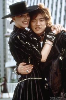 Carrie Hamilton and Yutaka Tadokoro, Tokyo - 1987
