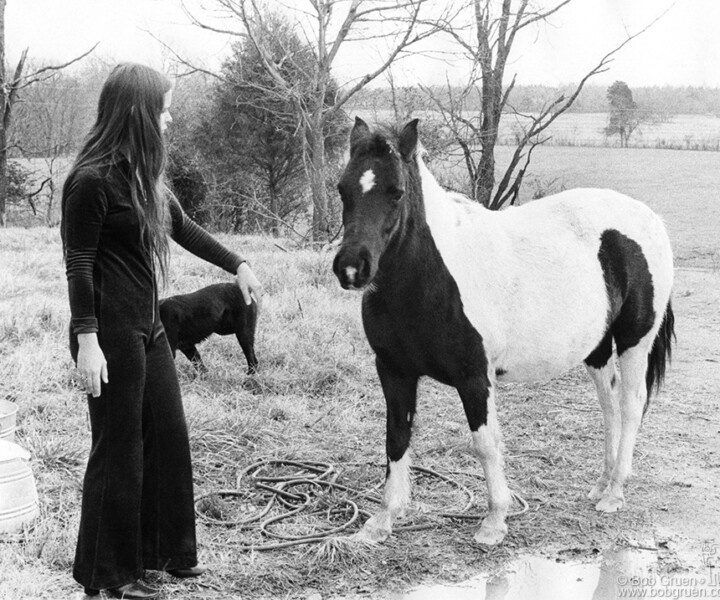 Tracy Nelson, Nashville, TN. December 1971. <P>Image #: TracyNelson1271_1971 © Bob Gruen