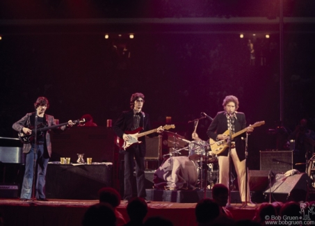 Rick Danko, Robbie Robertson and Bob Dylan, GA - 1974 