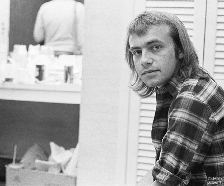 Bernie Taupin, Carnegie Hall, NYC. June 10, 1971. <P>Image #: DJ1_7-30_1971 © Bob Gruen