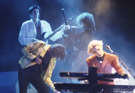 John Taylor, Simon Le Bon, Warren Cuccurullo and Nick Rhodes, NYC - 1989 