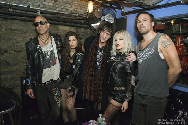 Barb Wire Dolls and Mickey Leigh, NYC - 2015