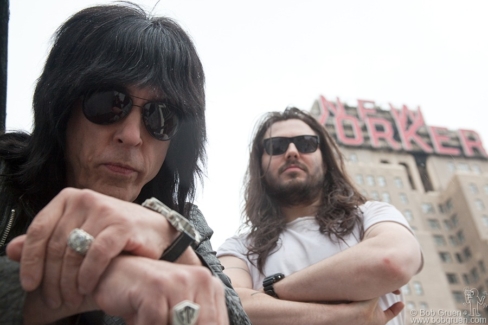 Marky Ramone and Andrew WK, NYC - 2013