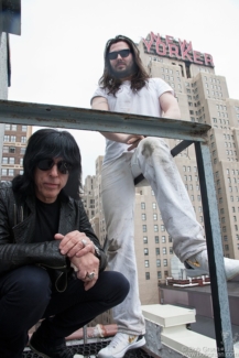 Marky Ramone and Andrew WK, NYC - 2013