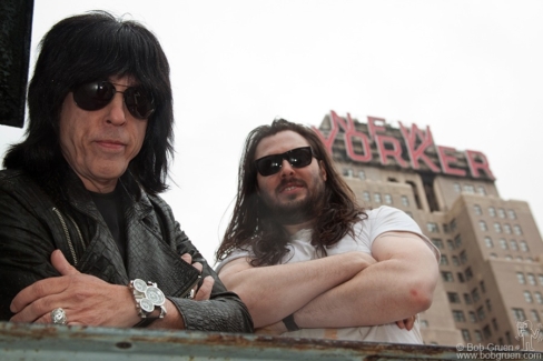 Marky Ramone and Andrew WK, NYC - 2013