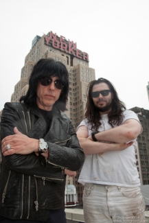 Marky Ramone and Andrew WK, NYC - 2013