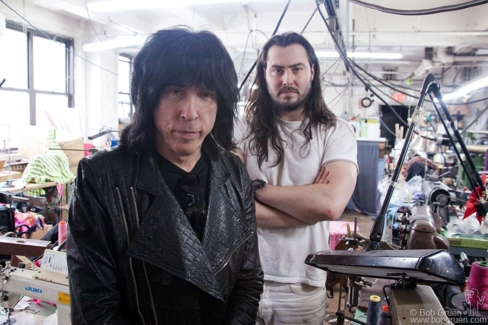 Marky Ramone and Andrew WK, NYC - 2013