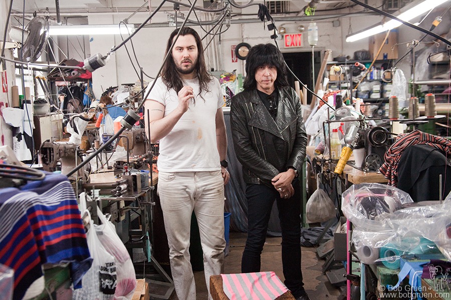 Marky Ramone and Andrew WK, NYC - 2013