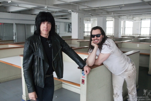 Marky Ramone and Andrew WK, NYC - 2013