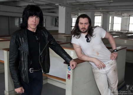 Marky Ramone and Andrew WK, NYC - 2013