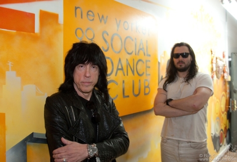 Marky Ramone and Andrew WK, NYC - 2013