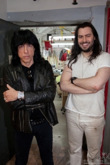 Marky Ramone and Andrew WK, NYC - 2013