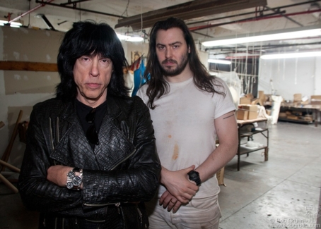 Marky Ramone and Andrew WK, NYC - 2013