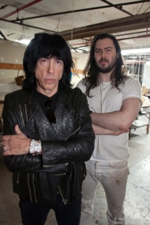 Marky Ramone and Andrew WK, NYC - 2013